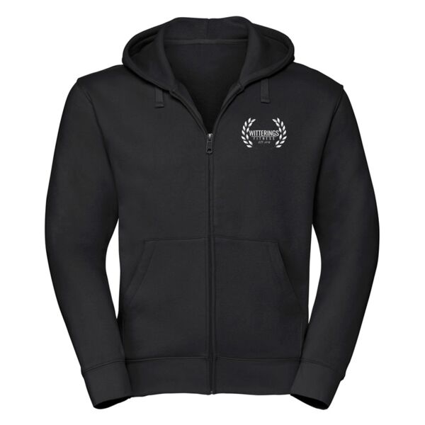 Authentic zipped hooded sweat Thumbnail